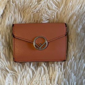 Authentic Fendi Micro Trifold Wallet